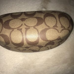 Price Firm Coach Eye Glasse Case New